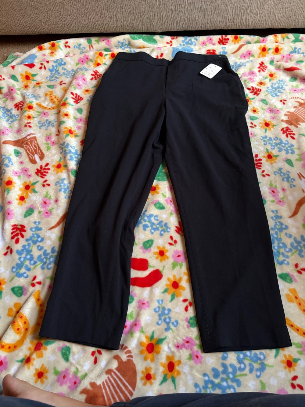 Women’s Black Dress Pants - Classic Straight Fit